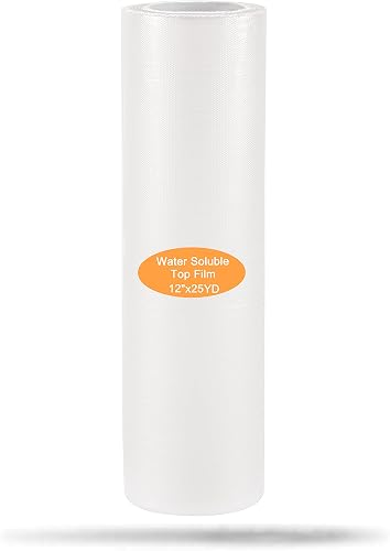 New brothread Water-Soluble Topping Film, 12 in. x 25 yd